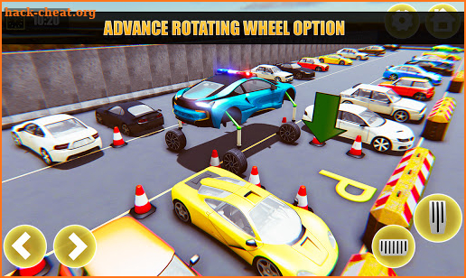 Police Elevated Car Games 2021:Car parking driving screenshot