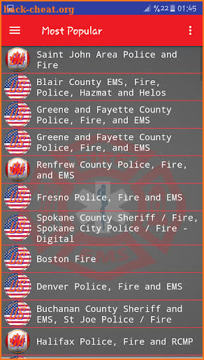 Police , Fire and EMS Scanners screenshot