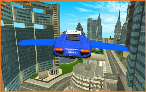 Police Flying Cars Futuristic Sim 3D screenshot