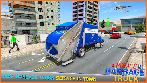 Police Garbage Truck Game 3D screenshot