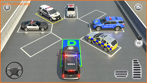 Police Jeep Parking Simulator screenshot