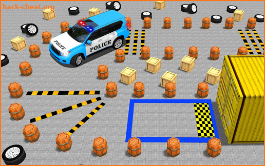 Police Jeep Spooky Stunt Parking 3D 3 screenshot