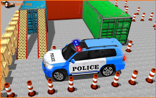 Police Jeep Spooky Stunt Parking 3D 3 screenshot