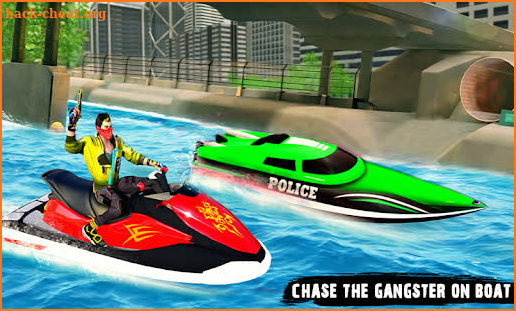 Police Jetski Boat Racing Game Top Speed Boat Game screenshot