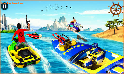 Police Jetski Boat Racing Game Top Speed Boat Game screenshot