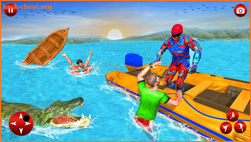 Police Lifeguard Robot Rescue Mission screenshot
