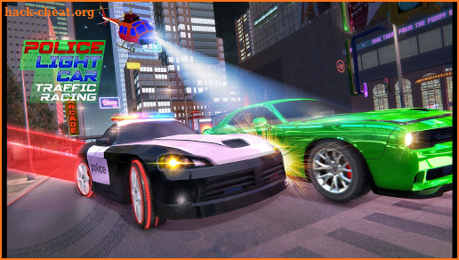 Police Light Car Traffic Racing Game screenshot