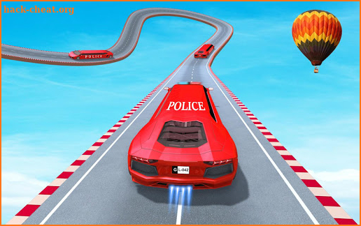 Police Limo Car Stunts Racing: New Car Games 2021 screenshot