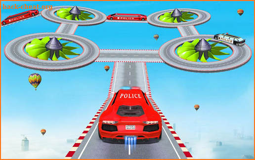 Police Limo Car Stunts Racing: New Car Games 2021 screenshot