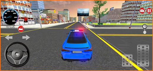 Police M4 Sport Car Driving screenshot