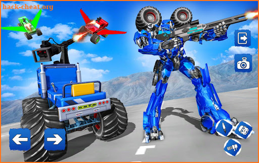Police Monster Robot Truck Transformation screenshot