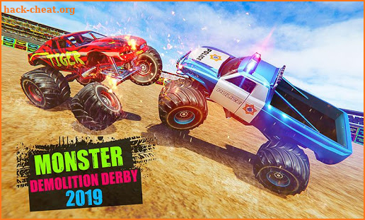 Police Monster Truck Derby Demolition Crash Stunts screenshot