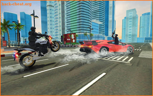 Police Moto Cop Chase Gangster - Shoot on Sight screenshot