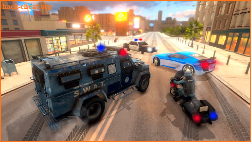 Police Moto Crime Bike Chase screenshot