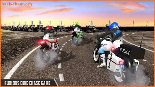 Police MotorBike Chase: 3D City Simulator screenshot