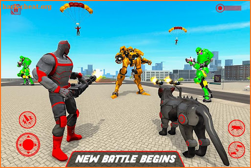 Police Panther Robot Bike Transformation Hero screenshot