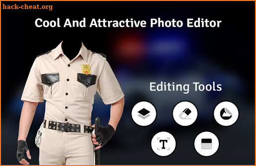 Police Photo Suit for Mens and Womens Photo Editor screenshot