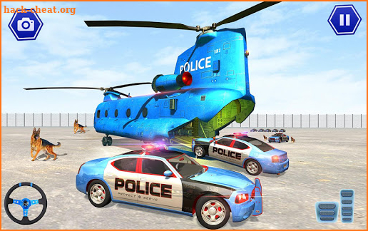 Police Plane Transport: Cruise Transport Games screenshot