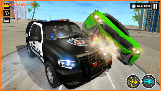 Police Prado Crime Chase Game screenshot