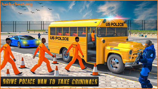 Police Prisoner Transport Game screenshot