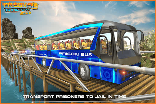 Police Prisoner Transport - Prisoner Bus Simulator screenshot