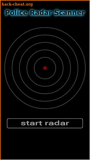 Police Radar Scanner screenshot