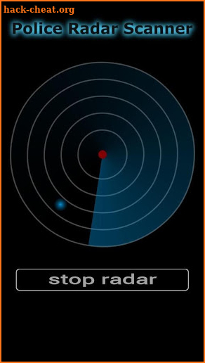 Police Radar Scanner screenshot