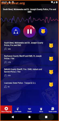 Police Radio Scanner screenshot