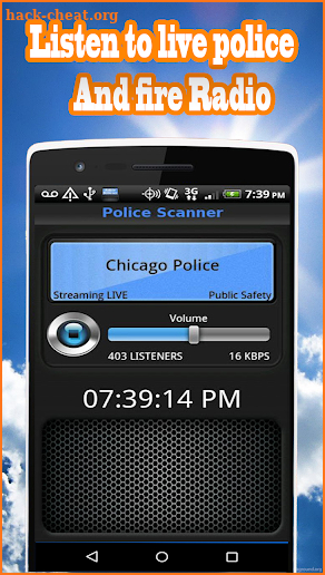 Police Radio Scanner Free screenshot