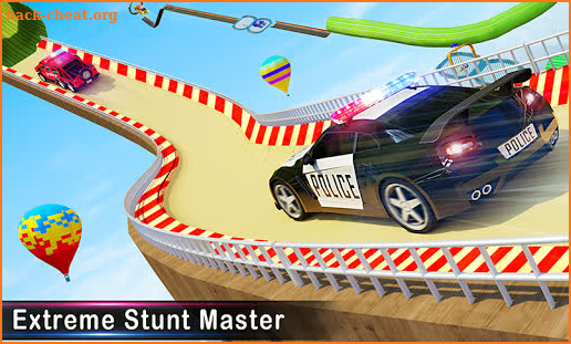 Police Ramp Car Stunts GT Racing Car Stunts Game screenshot