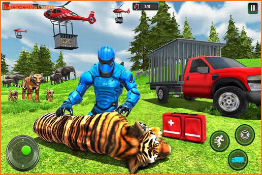 Police Robot Animal Rescue: Police Robot Games screenshot