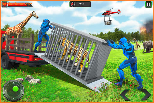 Police Robot Animal Rescue: Police Robot Games screenshot