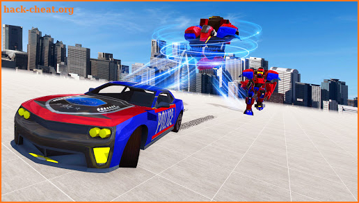 Police Robot Car Hero: Transform Robot Games screenshot