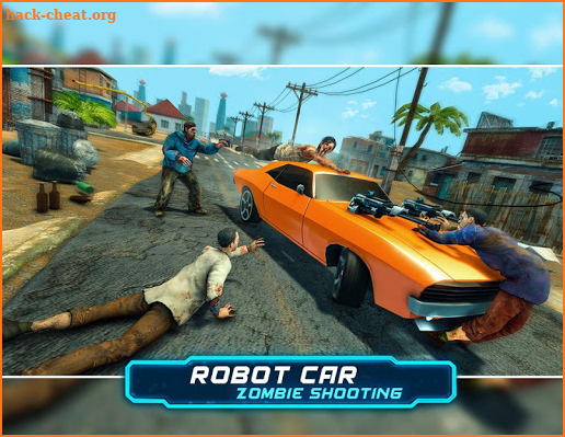 Police Robot Car Rampage: New robot shooting Games screenshot