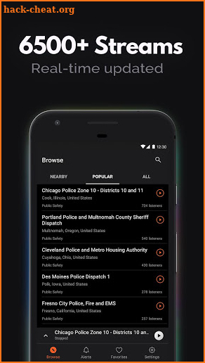 Police Scanner, Fire and Police Radio screenshot