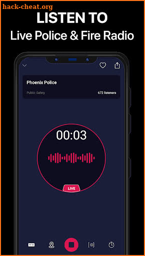 Police Scanner Pro - Live Police Scanner screenshot
