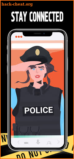 Police scanner radio app screenshot
