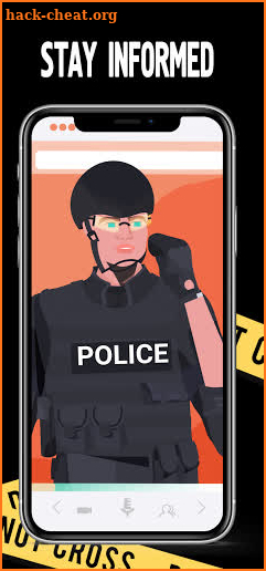 Police scanner radio app screenshot