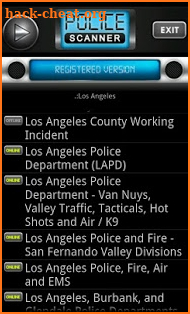Police Scanner Radio PRO screenshot