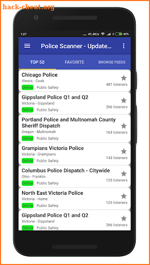 Police Scanner - Update Version screenshot