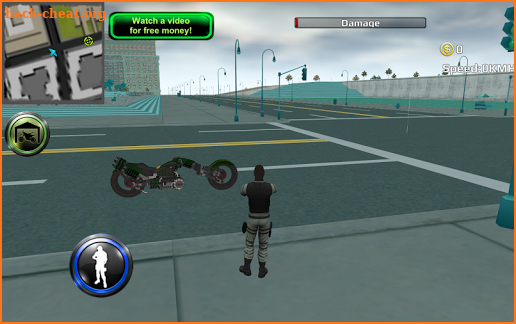 Police Sci Fi Bike Rider 3D screenshot