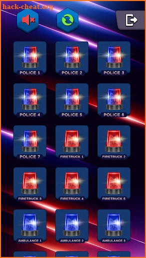 Police siren sound – police light sirens screenshot