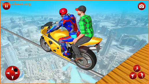 Police Speed Hero Bike Taxi Simulator screenshot
