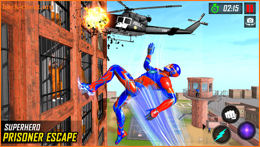 Police Speed Hero Prison Escape Games screenshot