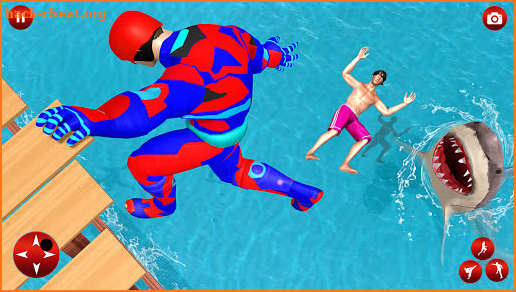 Police Speed Hero Superhero Rescue Mission screenshot