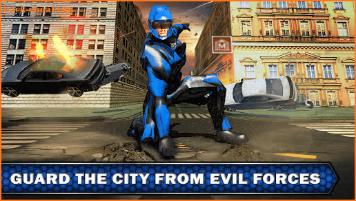 Police Speed Light Robot Hero - Survival Mission screenshot
