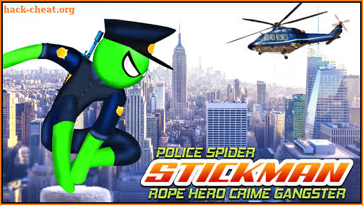 Police Spider Stickman Rope Hero Crime Gangster screenshot