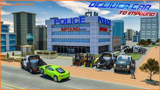 Police Tow Truck Driving Simulator screenshot