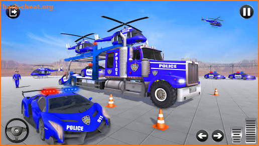 Police Transport Helicopter Simulator screenshot