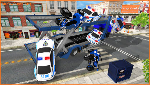 Police Transport Quad Bike screenshot